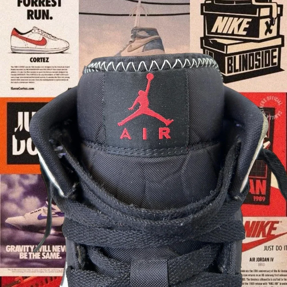 Size 9.5 - Jordan 1 Retro NRG x Union LA High Black Toe